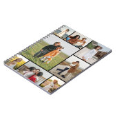 独自の8つのフォトコラージュを作成する ノートブック (左側)