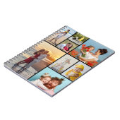 独自の8つのフォトコラージュを作成する ノートブック (左側)