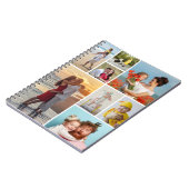 独自の8つのフォトコラージュを作成する ノートブック (左側)