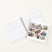 独自の8つのフォトコラージュを作成する ノートブック (内部)