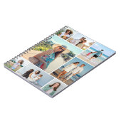 独自の8つのフォトコラージュを作成する ノートブック (左側)