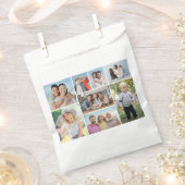 独自の8つのフォトコラージュを作成する フェイバーバッグ (クリップ留めされた状態)