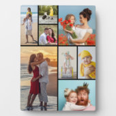 独自の8つのフォトコラージュを作成する フォトプラーク (正面)