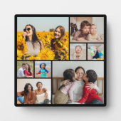 独自の8つのフォトコラージュを作成する フォトプラーク (正面)