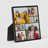 独自の8つのフォトコラージュを作成する フォトプラーク (正面)