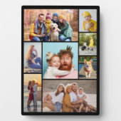 独自の8つのフォトコラージュを作成する フォトプラーク (正面)