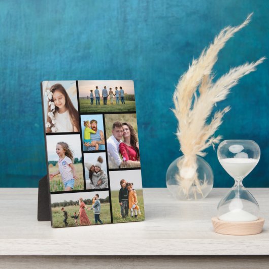 独自の8つのフォトコラージュを作成する フォトプラーク (側面)