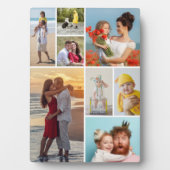 独自の8つのフォトコラージュを作成する フォトプラーク (正面)