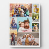 独自の8つのフォトコラージュを作成する フォトプラーク (正面)