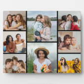 独自の8つのフォトコラージュを作成する フォトプラーク (正面)