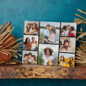 独自の8つのフォトコラージュを作成する フォトプラーク (側面)