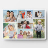 独自の8つのフォトコラージュを作成する フォトプラーク (正面)