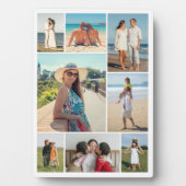 独自の8つのフォトコラージュを作成する フォトプラーク (正面)