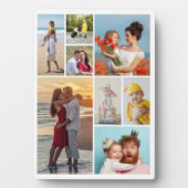 独自の8つのフォトコラージュを作成する フォトプラーク (正面)