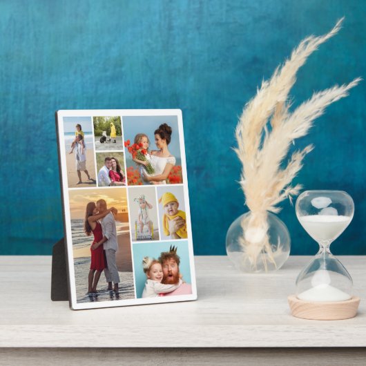 独自の8つのフォトコラージュを作成する フォトプラーク (側面)