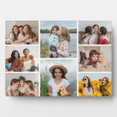 独自の8つのフォトコラージュを作成する フォトプラーク (正面)