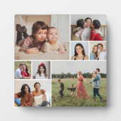 独自の8つのフォトコラージュを作成する フォトプラーク (正面)