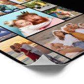 独自の8つのフォトコラージュを作成する ポスター (角)