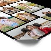 独自の8つのフォトコラージュを作成する ポスター (角)