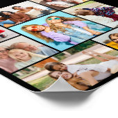 独自の8つのフォトコラージュを作成する ポスター (角)