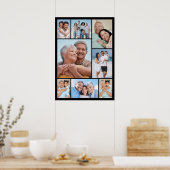 独自の8つのフォトコラージュを作成する ポスター (キッチン)