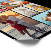 独自の8つのフォトコラージュを作成する ポスター (角)