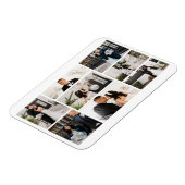 独自の8つのフォトコラージュを作成する マグネット (左側)