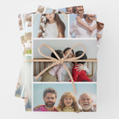 独自の8つのフォトコラージュを作成する ラッピングペーパーシート (インサイチュ)