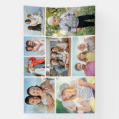 独自の8つのフォトコラージュを作成する 横断幕 (縦)