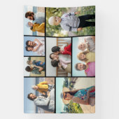 独自の8つのフォトコラージュを作成する 横断幕 (縦)