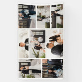 独自の8つのフォトコラージュを作成する 横断幕 (縦)