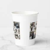 独自の8つのフォトコラージュを作成する 紙コップ (左)