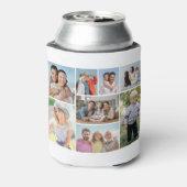 独自の8つのフォトコラージュを作成する 缶クーラー (缶裏面)