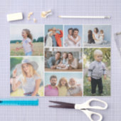 独自の8つのフォトコラージュを作成する 薄葉紙 (クラフト)