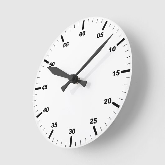 独自の8インチウォールクロックを作成 ラウンド壁時計 (傾斜)