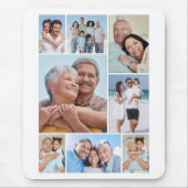 独自の8フォトコラージマウスパッドを作成する マウスパッド (正面)