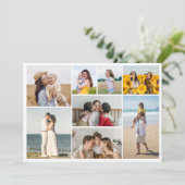 独自の8フォトコラージュのグリーティングカードを作成する (スタンド正面)