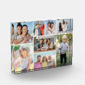 独自の8フォトコラージュのフォトブロックを作成する フォトブロック (左)