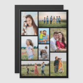 独自の8フォトコラージュ磁気カードの作成 (正面/裏面)