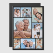 独自の8フォトコラージュ磁気カードの作成 (正面/裏面)