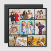 独自の8フォトコラージュ磁気カードの作成 (正面/裏面)