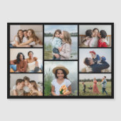 独自の8フォトコラージュ磁気カードの作成 (正面)