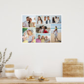 独自の8枚の写真を作成 ポスター (キッチン)