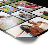 独自の8枚の写真コラージュの写真の拡大を作成 フォトプリント            (角)