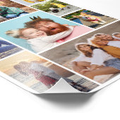 独自の8枚の写真コラージュの写真の拡大を作成 フォトプリント            (角)