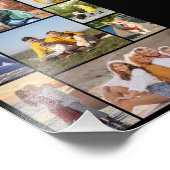 独自の8枚の写真コラージュの写真の拡大を作成 フォトプリント            (角)