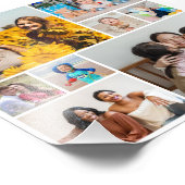 独自の8枚の写真コラージュの写真の拡大を作成 フォトプリント            (角)