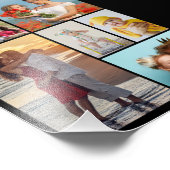 独自の8枚の写真コラージュの写真の拡大を作成 フォトプリント            (角)