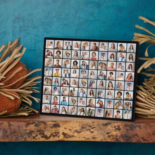 独自の80フォトコラージュを作成 フォトプラーク (側面)