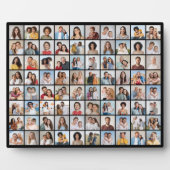 独自の80フォトコラージュを作成 フォトプラーク (正面)